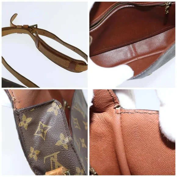 LOUIS VUITTON Monogram Saint Cloud GM Shoulder Bag M51242 LV Auth 150423 - Picture 15 of 16